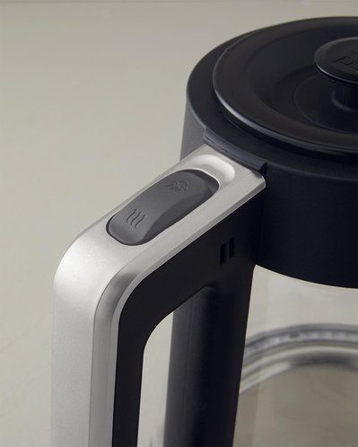 English Home CMK 6001 Cam Çay Makinesi ve Kettle Siyah-Krom