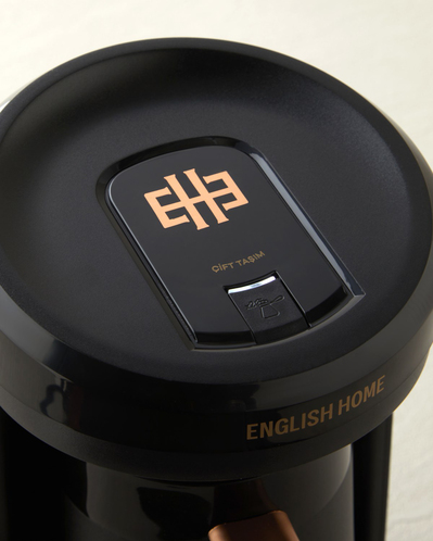 English Home TKM 6032 Plastik Cezve Çift Taşım Türk Kahvesi Makinesi Siyah-Bakır