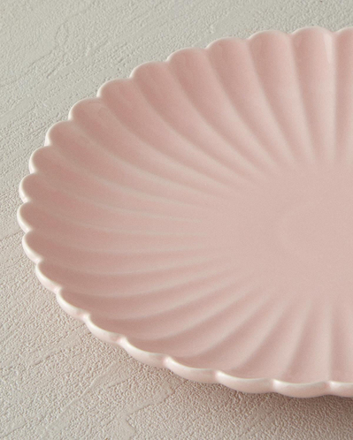 Fiore New Bone China Pasta Tabağı Pudra
