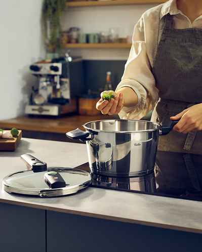 Fissler Vitaquick Elemental Paslanmaz Çelik Düdüklü Tencere 4,5L