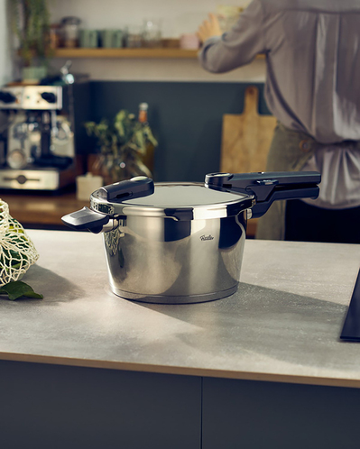 Fissler Vitaquick Elemental Paslanmaz Çelik Düdüklü Tencere 4,5L