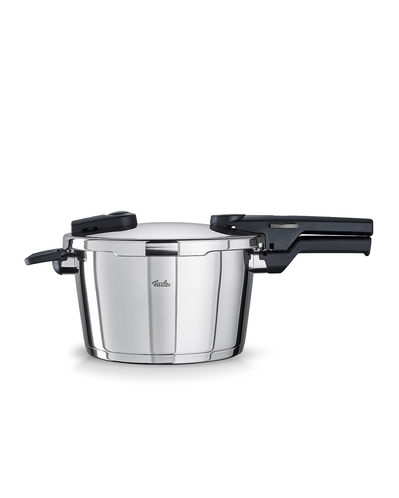 Fissler Vitaquick Glossy Düdüklü Tencere 4,5L Siyah
