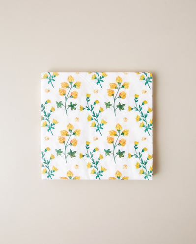 Flora Muse 20li Kağıt Peçete 33x33 cm Sarı