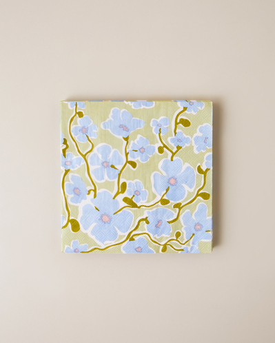 Floral Harmony 20li Kağıt Peçete 33x33 cm Yeşil