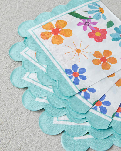 Floralia Kağıt 20li Kağıt Peçete 32x32 cm Yeşil