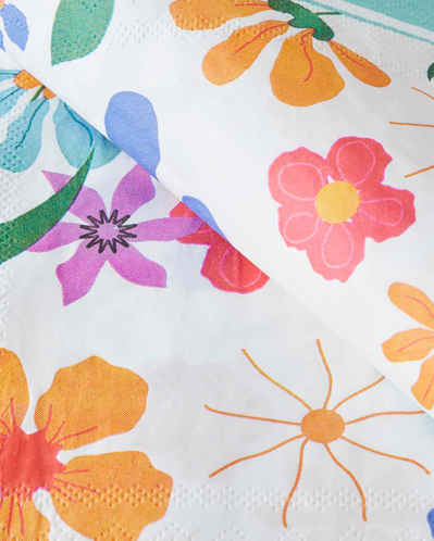 Floralia Kağıt 20li Kağıt Peçete 32x32 cm Yeşil