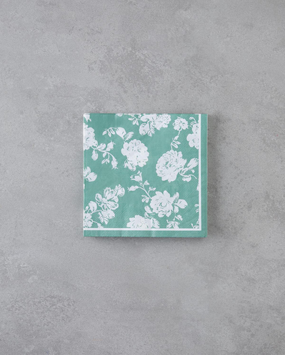 Florella Kağıt 20li Kağıt Peçete 33x33 cm Yeşil