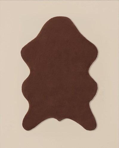 Furry Pelüş Post 80x150 cm Acı Kahve