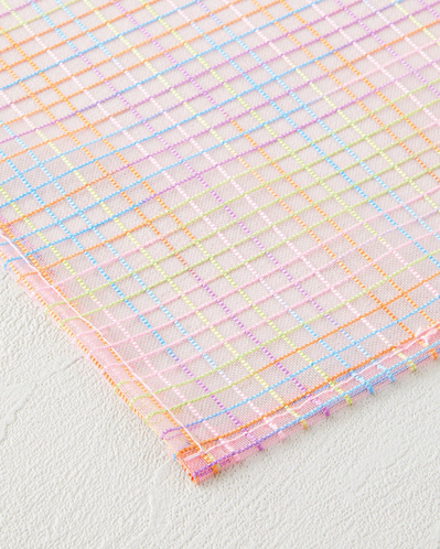 Galaxy Stripes Polyester 4lü Amerikan Servis 30x45 cm Pembe