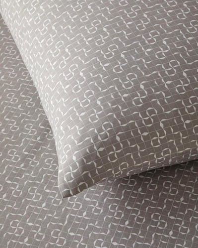 Geomora Kolay Ütülenir Tek Kişilik Çarşaflı Nevresim Takımı 160x220 cm Vizon