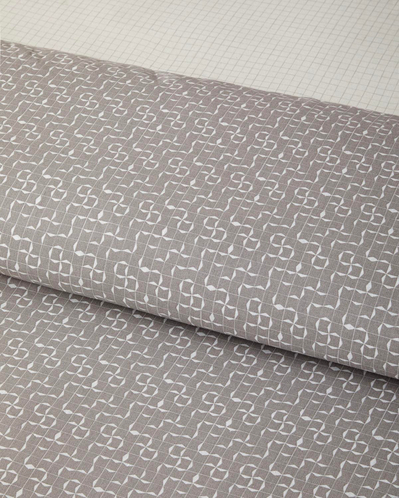 Geomora Kolay Ütülenir Tek Kişilik Çarşaflı Nevresim Takımı 160x220 cm Vizon