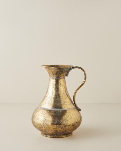 Glam Metal Dekoratif Obje 27,5 cm Gold