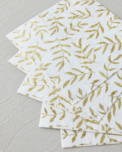 Glimmerelle 20li Kağıt Peçete 33x33 cm Gold