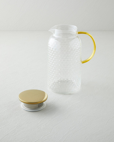 Glinza Borosilikat Sürahi 1800 ml Gold