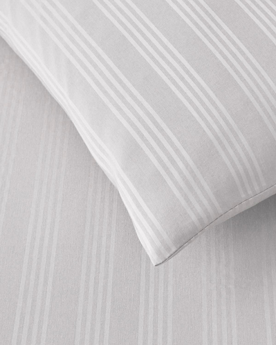 Glossy Kolay Ütülenir Perkal Tek Kişilik Çarşaflı Nevresim Takımı 160x220 cm Beyaz
