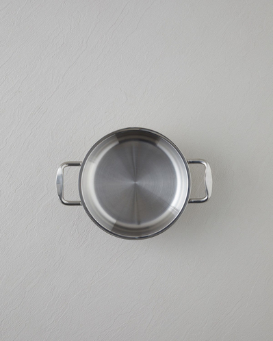 Glow Çelik Cam Kapaklı Sahan 14x5 cm Silver