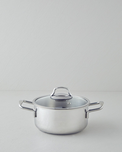 Glow Çelik Tencere Silver