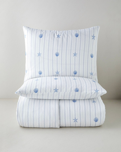 Glow Shell Kolay Ütülenir Çift Kişilik Nevresim Seti 200x220 cm Açık Mavi