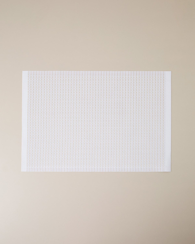 Golden Light 4lü Amerikan Servis 30x45 cm Beyaz – Gold