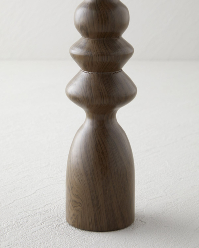 Grace Şamdan 27 cm Koyu Kahverengi