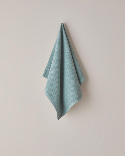 Grid Pamuk Yüz Havlusu 50x70 cm Koyu Yeşil