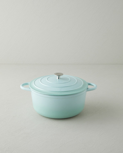Hecha Demir Döküm Derin Tencere 24 cm Mint