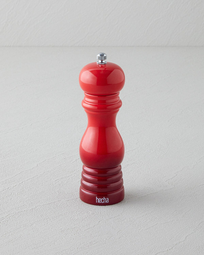 Hecha Meşe Değirmen 15 cm Kırmızı