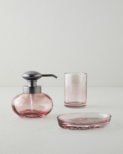 Hestia Banyo Seti 13 cm Pembe