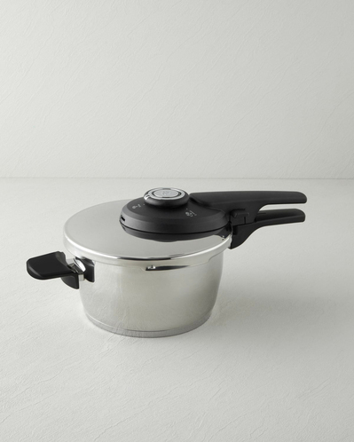 HyperChef Paslanmaz Çelik Düdüklü Tencere 4 Lt Siyah