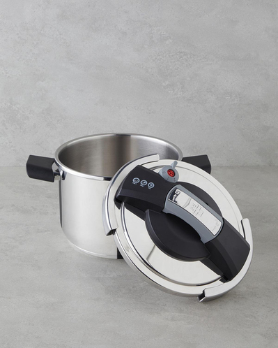 Impera Çelik 2li Düdüklü Tencere Seti 4 + 6 L Siyah - Gri