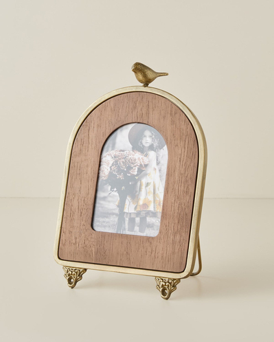 Jayden Mdf Çerçeve Kahve – Gold