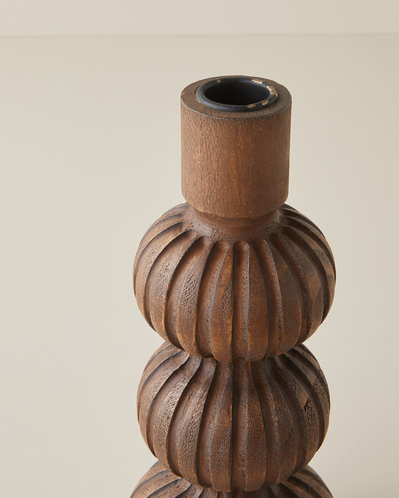 Jenna Mdf Dekoratif Obje 20 cm Kahve