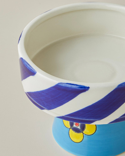 Jolie Stoneware Dekoratif 12,5x12,5x9,0 cm Multicolor