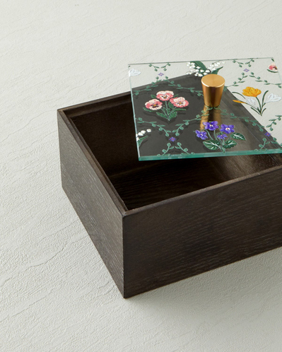 Kayle Mdf Dekoratif Kutu 14x10 cm Kahverengi