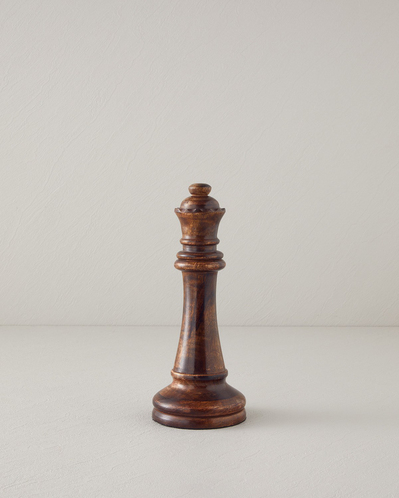 King Dekoratif Obje 27,5 cm Kahve