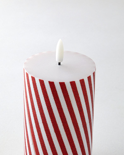 Laces Dekoratif Aydınlatma 12 cm Kırmızı - Beyaz