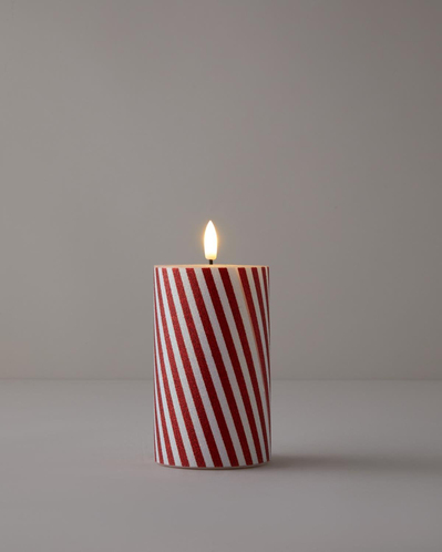 Laces Dekoratif Aydınlatma 12 cm Kırmızı - Beyaz