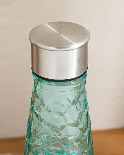 Largii Cam Şişe 750 ml Turkuaz
