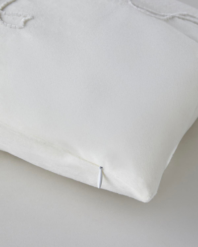 Lea Dolgulu Kırlent 35x55 cm Ekru