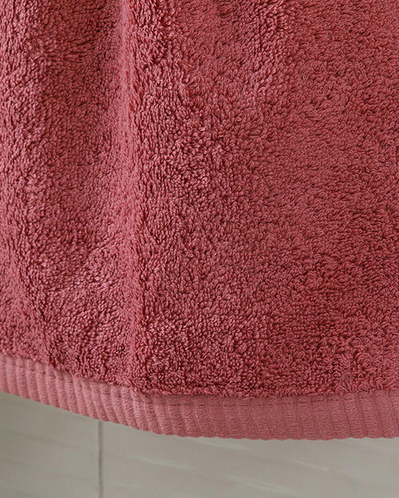 Leafy Bambu Yüz Havlusu 50x90 cm Gül Kurusu