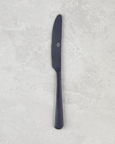 Leptis Paslanmaz Çelik Çatal Kaşık Bıçak Takımı 18 Parça 6 Kişilik Siyah