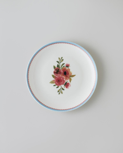 Lilya Porselen 6lı Pasta Seti 19 cm Renkli