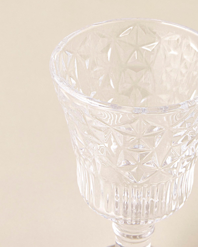 Liorra Cam 6lı Kahve Yanı Bardağı 70 ml Şeffaf