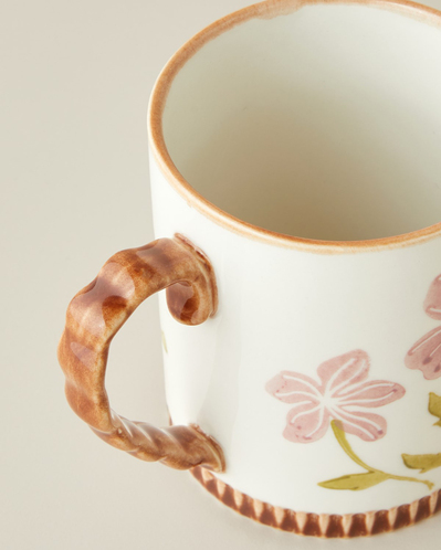 Livy Stoneware Kupa 470 ml Pembe