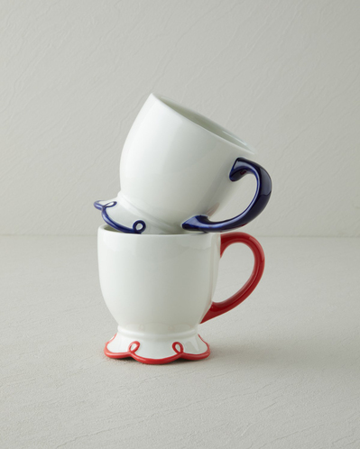 Lovely Loop Dolomite Kupa 320 ml Kırmızı