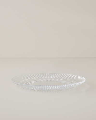 Lucent Cam Pasta Tabağı 20 cm Şeffaf