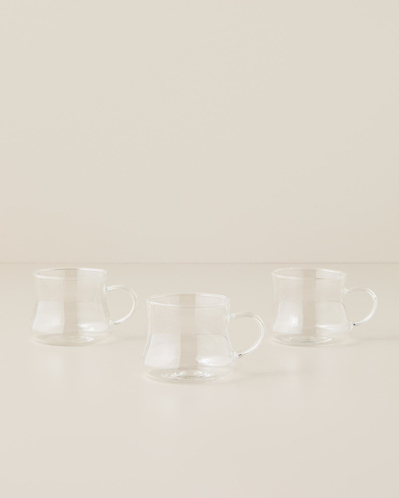 Lucia Cam 3lü Çay Bardağı 200 ml Şeffaf