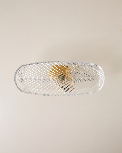 Lumin Cam Kek Standı 13,5x33 cm Gold