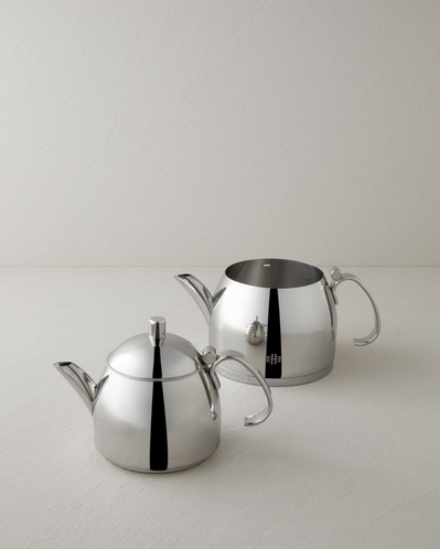Lumos Çelik Çaydanlık 0,80 L – 1,6 L Silver