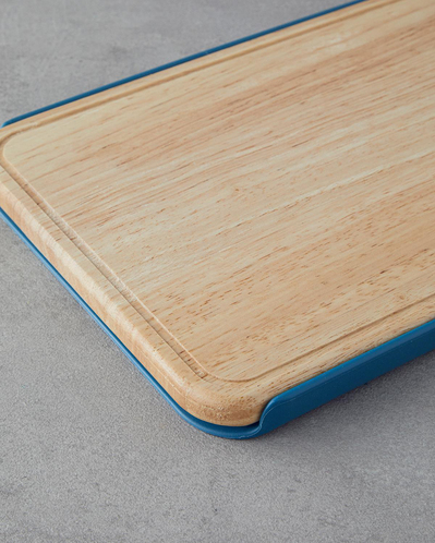 Maggy Ahşap Kesme Tahtası 30x20 cm Mavi